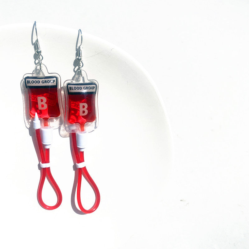 Wholesale Simulation Plasma Resin Earrings